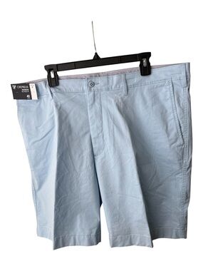 Daniel Cremieux Light Blue Flat-Front Men's Shorts